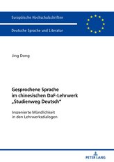 Gesprochene Sprache im chinesischen DaF-Lehrwerk «Studienweg Deutsch»