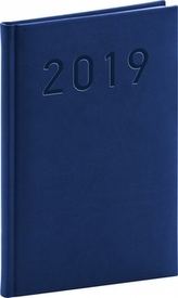 Týdenní diář Vivella Classic 2019, modrý