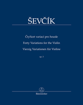 Ševčík - Čtyřicet variací pro housle op. 3 BA11521