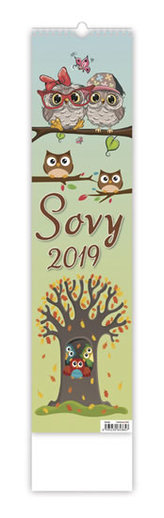 Sovy - vázanka