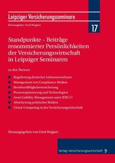 Standpunkte - Beiträge renommierter Persönlichkeiten der Versicherungswirtschaft in Leipziger Seminaren