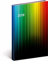 Diář 2019 - Cambio - týdenní. barevný, 15 x 21 cm