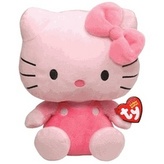 Beanie Babies Lic Hello Kitty růžová reg