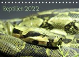 Reptilien 2022 (Tischkalender 2022 DIN A5 quer)