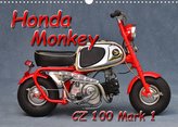 Honda Monkey CZ Mark 1 (Wandkalender 2022 DIN A3 quer)