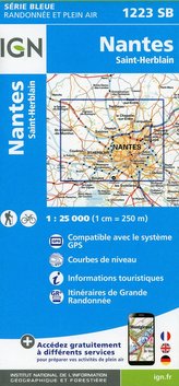 Nantes St.Herblai 1:25 000