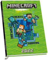 Diář A5 2022 Minecraft: Create (15,6 x 21,2 x 1,5 cm)