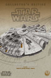 Deluxe kalendář 2022 Star Wars - Hvězdné války (42 x 29,7 cm)