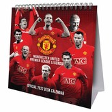 Oficiální stolní kalendář 2022: FC Manchester United (16 x 17,5 cm)