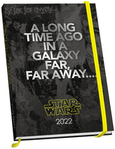 Diář A5 2022 Star Wars|Hvězdné války: Classic (15,6 x 21,2 x 1,5 cm)