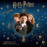 Oficiální mini kalendář 2022: Harry Potter (17,8 x 17,8|35,6 cm)