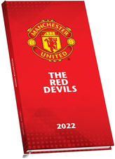 Diář 2022: FC Manchester United (16,4 x 8,3 cm) oficiální