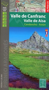 Valles Canfranc 1:25 000