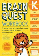 Brain Quest Workbook: Kindergarten [With Stickers]