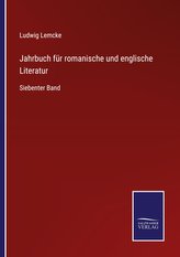 Jahrbuch für romanische und englische Literatur