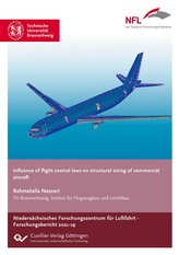 Influence of flight control laws on structural sizing of commercial aircraf