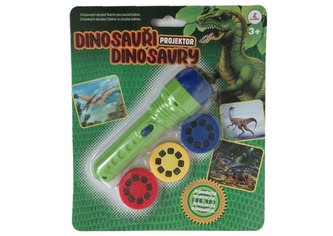 Svítilna s projektorem - Dinosauři