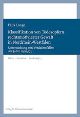 Klassifikation von Todesopfern rechtsmotivierter Gewalt in Nordrhein-Westfalen