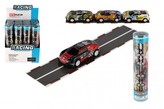 Auto závodní graffiti 6ks kov/plast 8cm na zpětné natažení v tubě 6x26x6cm 12ks v boxu