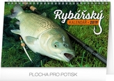 SK19 Stolní rybářský kalendář 2019, 23,1 x 14