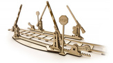 Dřevěný mechanický model Koleje