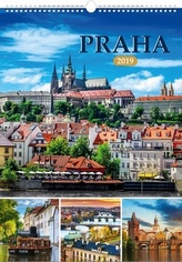 Praha 2019 - nástěnný kalendář