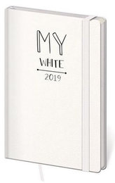 Diář kapesní My White