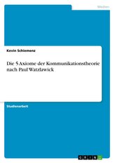 Die 5 Axiome der Kommunikationstheorie nach Paul Watzlawick