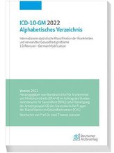 ICD-10-GM 2022 Alphabetisches Verzeichnis