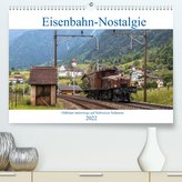 Eisenbahn-Nostalgie - Oldtimer auf Schweizer SchienenCH-Version  (Premium, hochwertiger DIN A2 Wandkalender 2022, Kunstdruck in