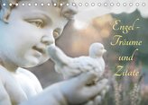 Engel - Träume und Zitate (Tischkalender 2022 DIN A5 quer)