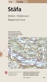 Swisstopo 1 : 25 000 Stäfa