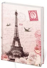 Diář 2019 A5 LYRA týdenní Paris