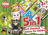 Talking Tom a přátelé/5v1 - Nejlepší klasické hry pro děti 