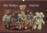 Die Teddys sind los (Wandkalender 2022 DIN A3 quer)