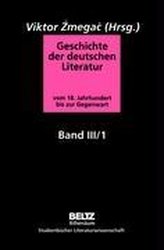 Geschichte der deutschen Literatur Band III/1