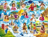 Puzzle Děti ve světě 15 dílků