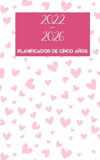 2022-2026 Cinco año planificador