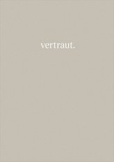 vertraut.