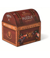 Puzzle truhlička: Pirate Treasure/Pirátský poklad (48 dílků)