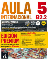 Aula internacional Nueva edición 5 (B2.2) - Premium – Libro del alumno + CD 