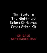 Disney Tim Burton's the Nightmare Before Christmas Cross-Stitch Kit