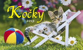 Kočky 2019 - stolní kalendář