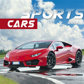 Sports cars 2019 - nástěnný kalendář