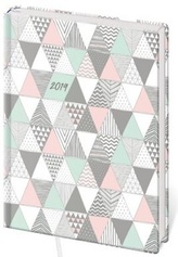 Diář 2019 B6 LYRA denní Triangle