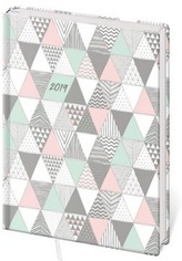 Diář 2019 A7 LYRA týdenní Triangle
