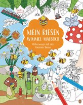 Mein Riesen-Wimmel-Malbuch - Unterwegs mit der kleinen Biene