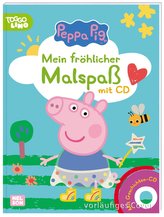 Peppa:  Mein fröhlicher Malspaß mit CD