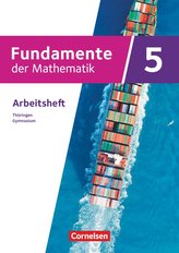 Fundamente der Mathematik  5. Schuljahr - Thüringen - Arbeitsheft mit Medien