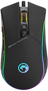 Marvo Myš M513 černo-stříbrná herní